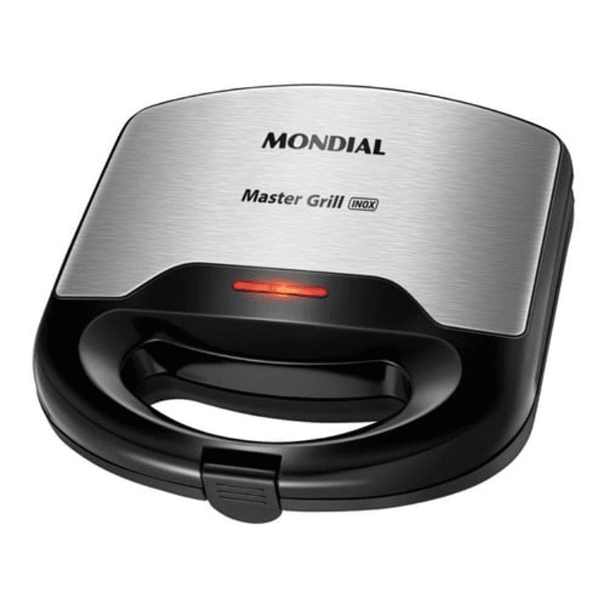 Sanduicheira Master Grill Mondial Preto/Inox 750W S-20