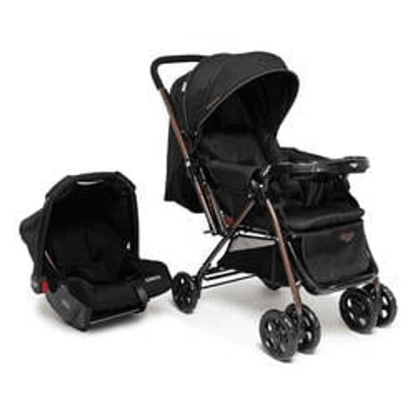 Travel System Reverse Duo Preto Bronze Cosco Cax00906 Kids