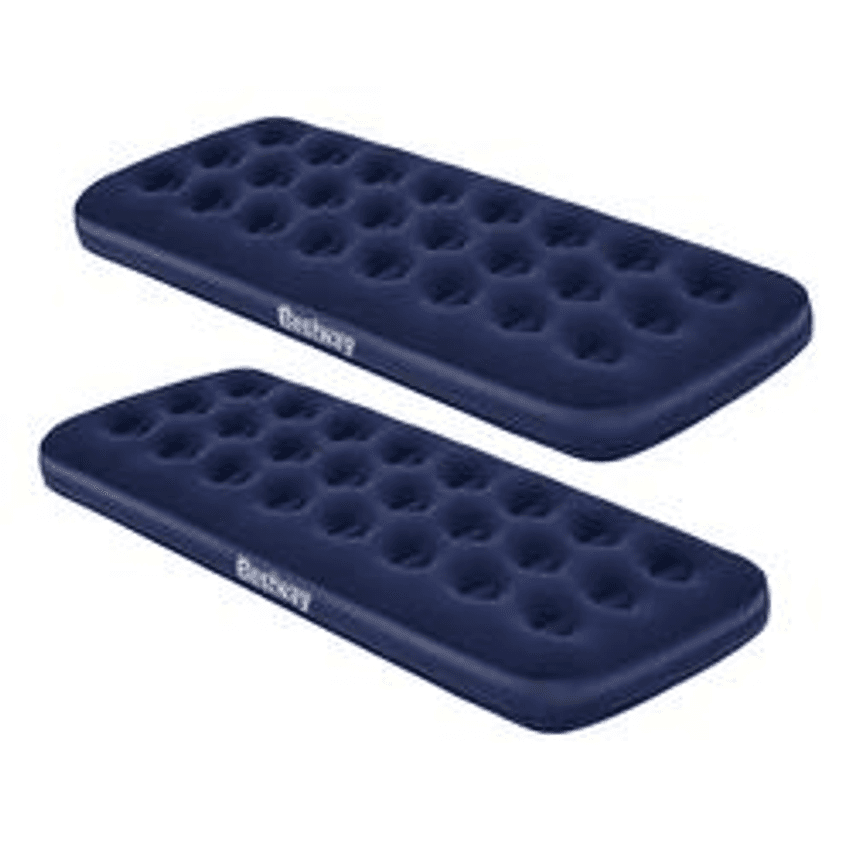 Kit 2 Unidades Colchão Solteiro Inflável Camping Bestway