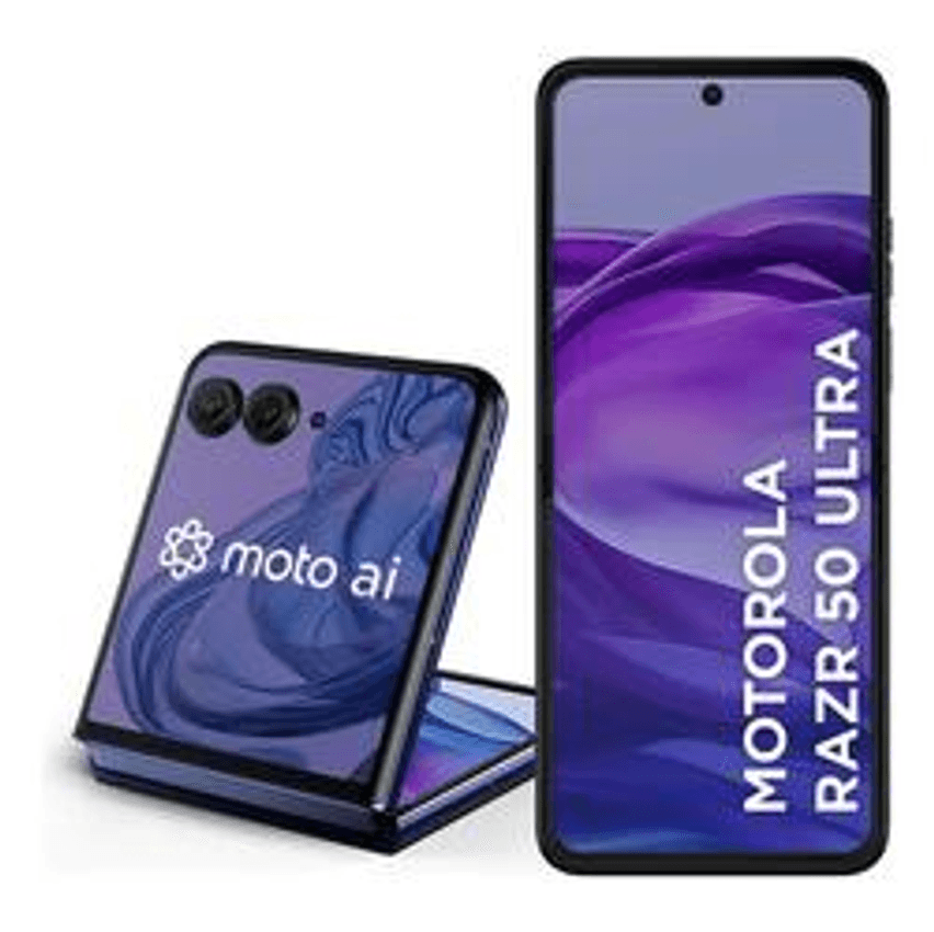 Smartphone Motorola Razr 50 Ultra - 512GB 24GB (12GB RAM+12GB Ram Boost) Tela dobrável 6,9" pOLED e externa 4” Moto AI camera IPX8