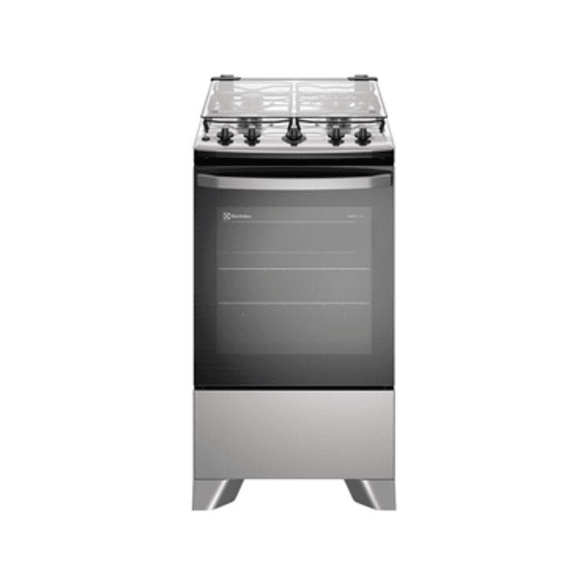 Fogão Electrolux 4 Bocas Efficient Com Perfectcook Prata (fe