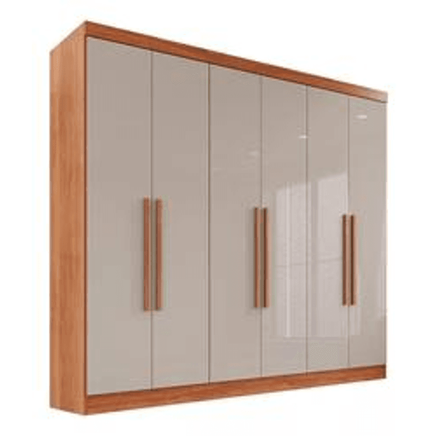 Guarda-roupa Casal 6 Portas 2 Gavetas França