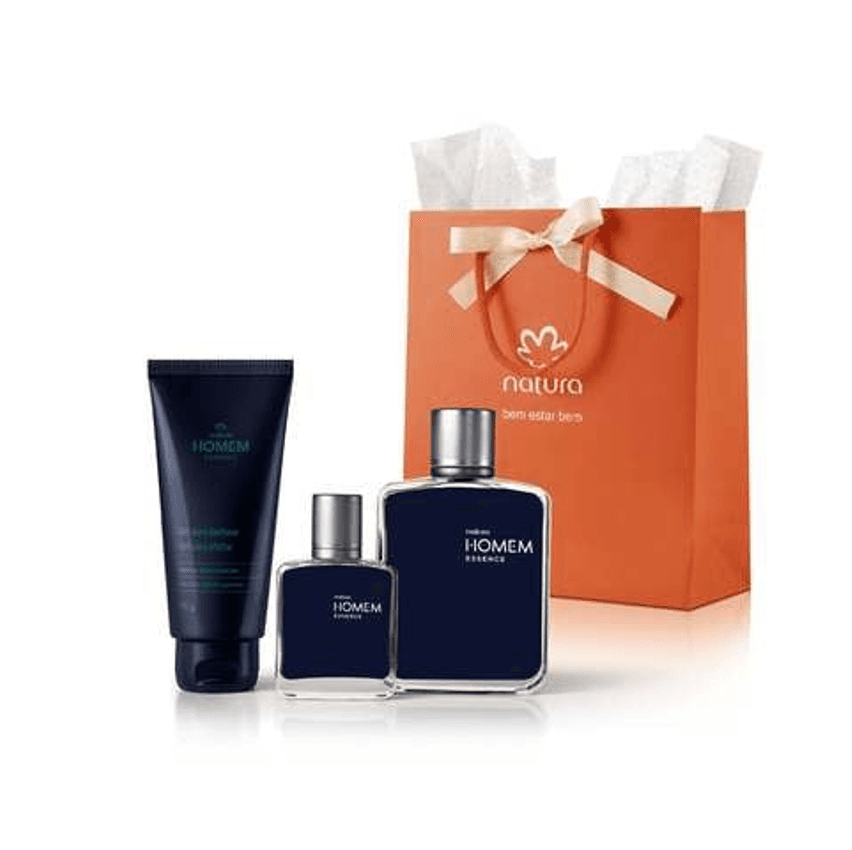 Presente Natura Homem Essence Completo (3 Produtos)