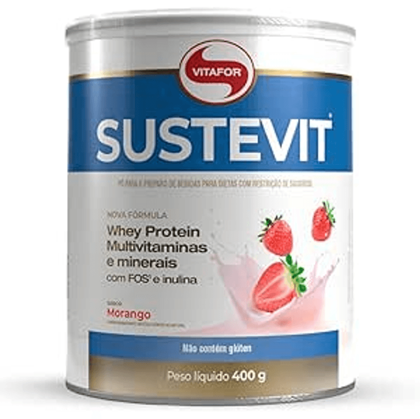 Vitafor - NOVO Sustevit - 400g - Morango