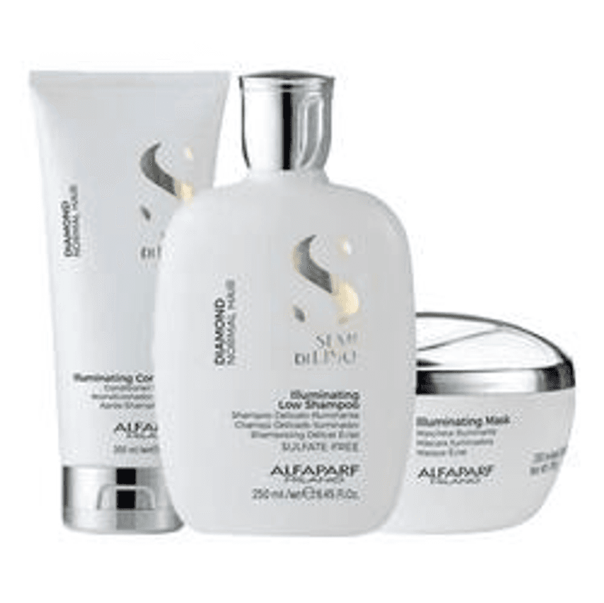 Kit Alfaparf Sdl Diamond -sh 250ml + Cond 200ml + Másc 200ml