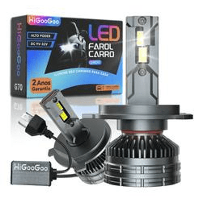 Carro Led Farol Lâmpadas 200w 40000lm H4 H1 H7 H11 Hb3 Hb4