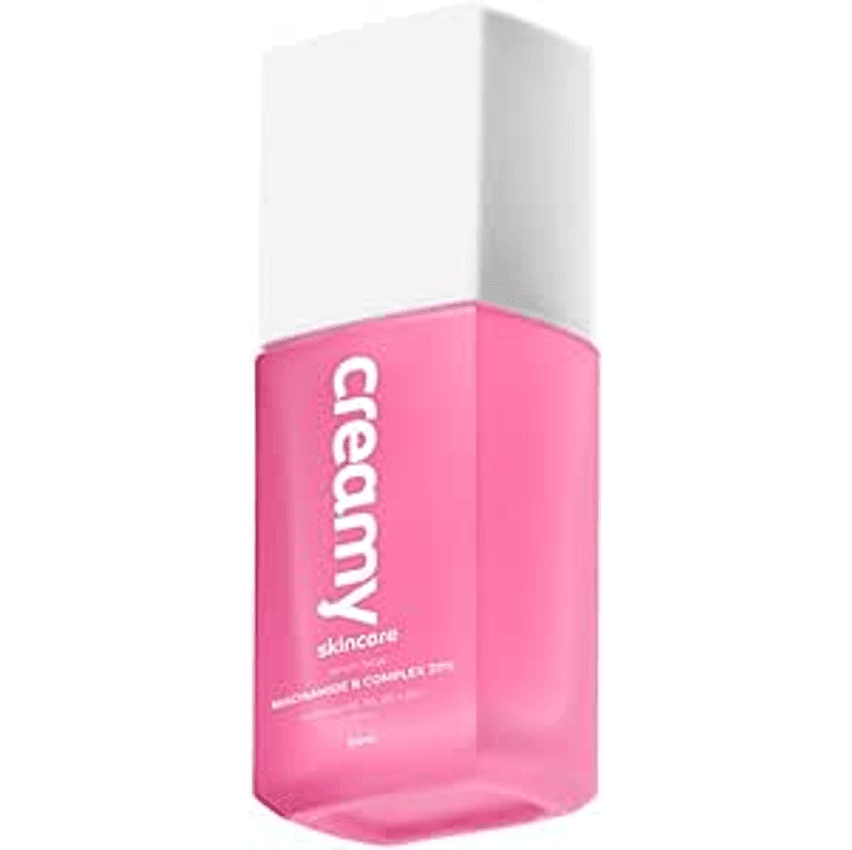 Creamy Skincare Niacinamide B Complex 20% 30ml | Uniformiza a Textura e o Tom da Pele, Clareia Manchas, Vitaminas B3, B12, B5, B6, E e Zinco | Todos os Tipos de Pele