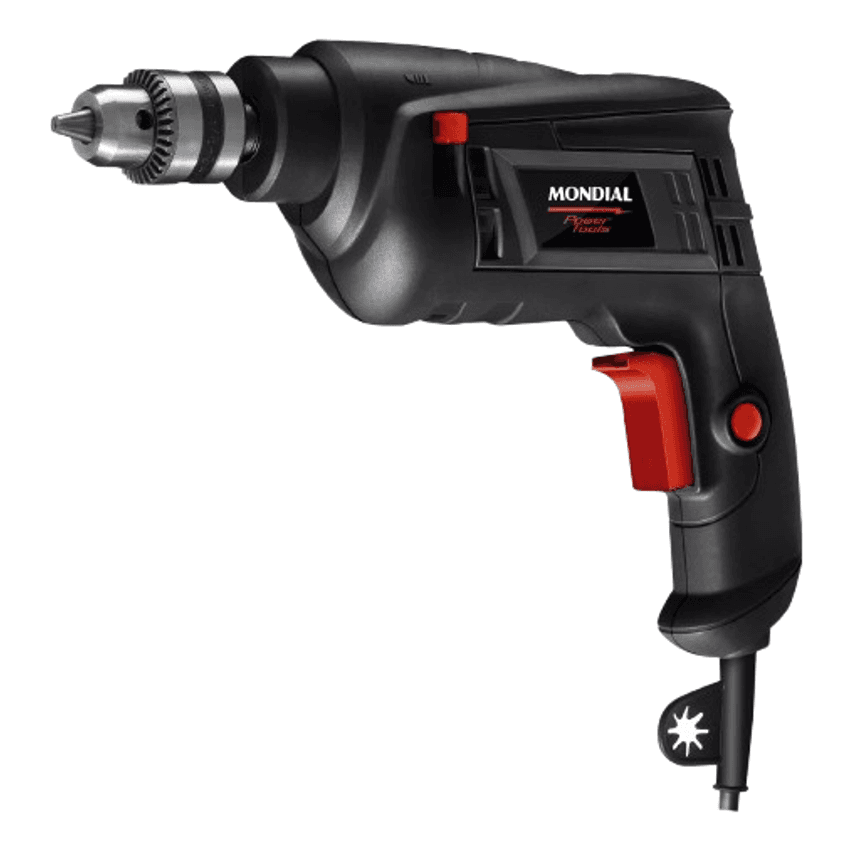 Furadeira De Impacto 3/8 550 Watts Fi-09 Mondial Cor Preto 220V