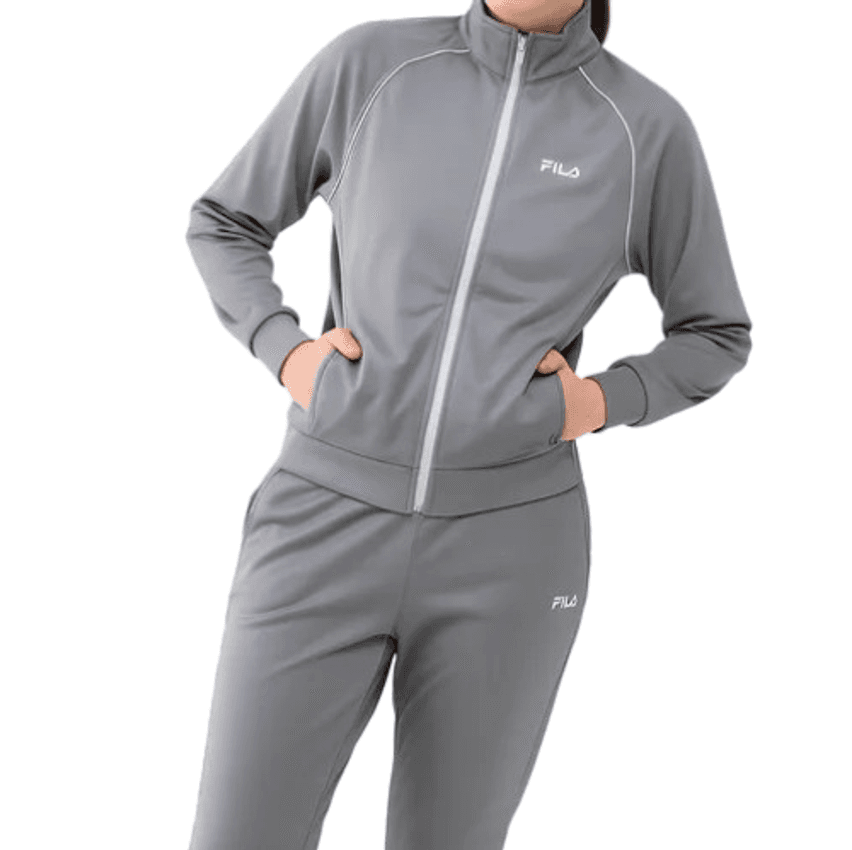 Agasalho Feminino Fila Basic Sports Tape Ii Jaqueta + Calça