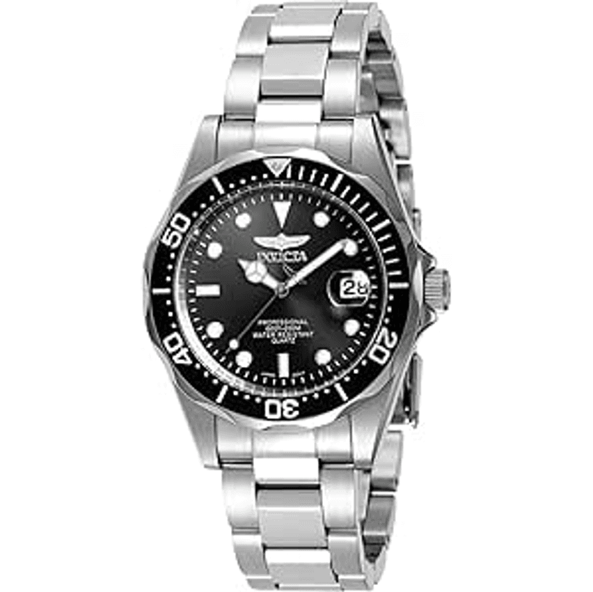 Invicta Relógio automático masculino 3044 de aço inoxidável Pro Diver