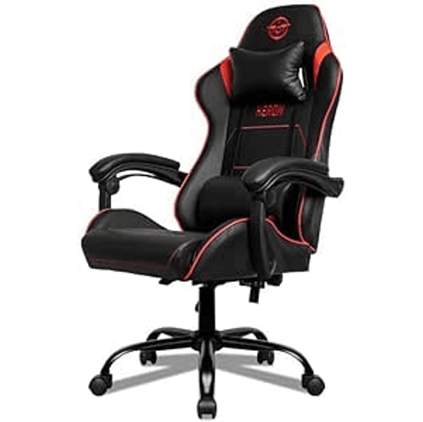 Cadeira Gamer Tgt Heron Tc, Preto E Vermelho, Tgt-hrtc-br02