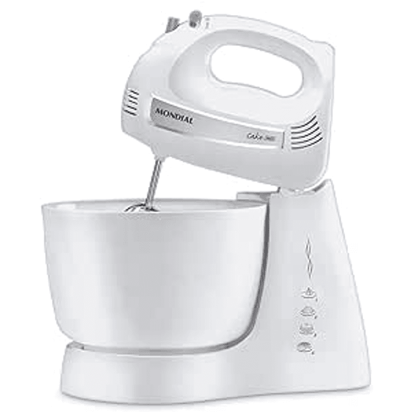 Batedeira Cake Premium, Mondial, Branco, 500W, 220V - B-50-W