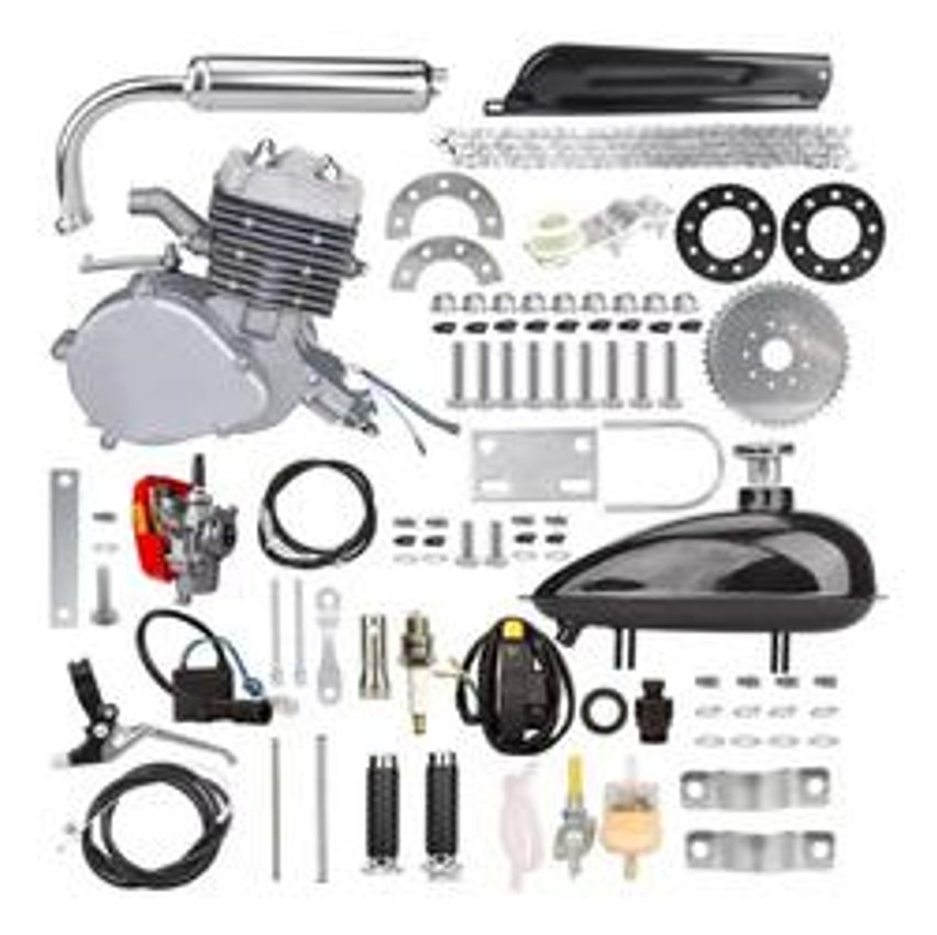 Kit Motor De Bicicleta Knakasaki 80cc 2 Tempos.