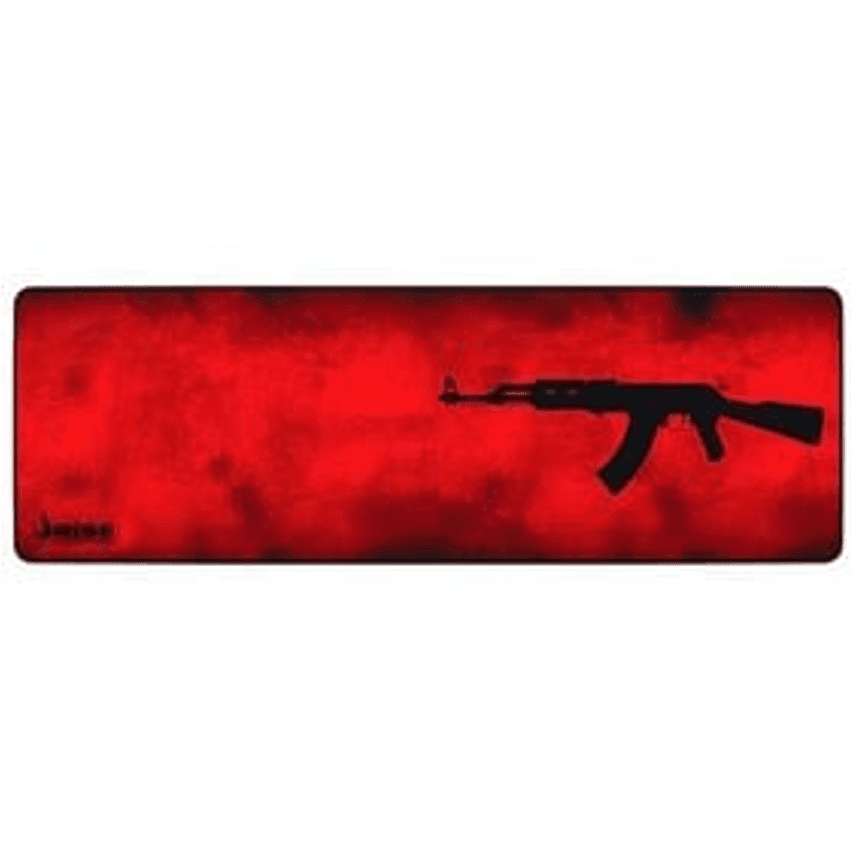 Mousepad Gamer Rise Mode Speed, AK47, Estendido (900x300mm), Vermelho - RG-MP-06-AKR