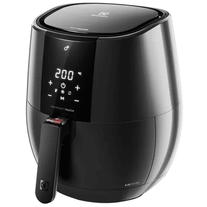 Fritadeira Elétrica sem Óleo/Air Fryer Electrolux - Digital Experience EAF20 Grafite 3,2L com Timer