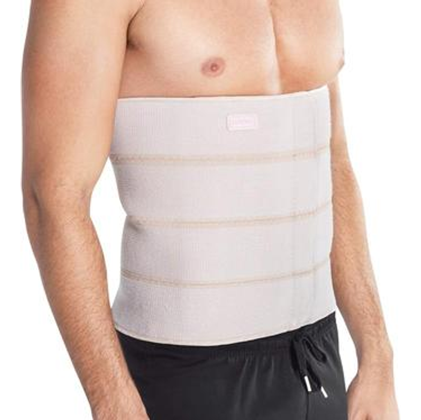 Kestal Faixa Elástica Abdominal Em Gomos - 4 Gomos Bege