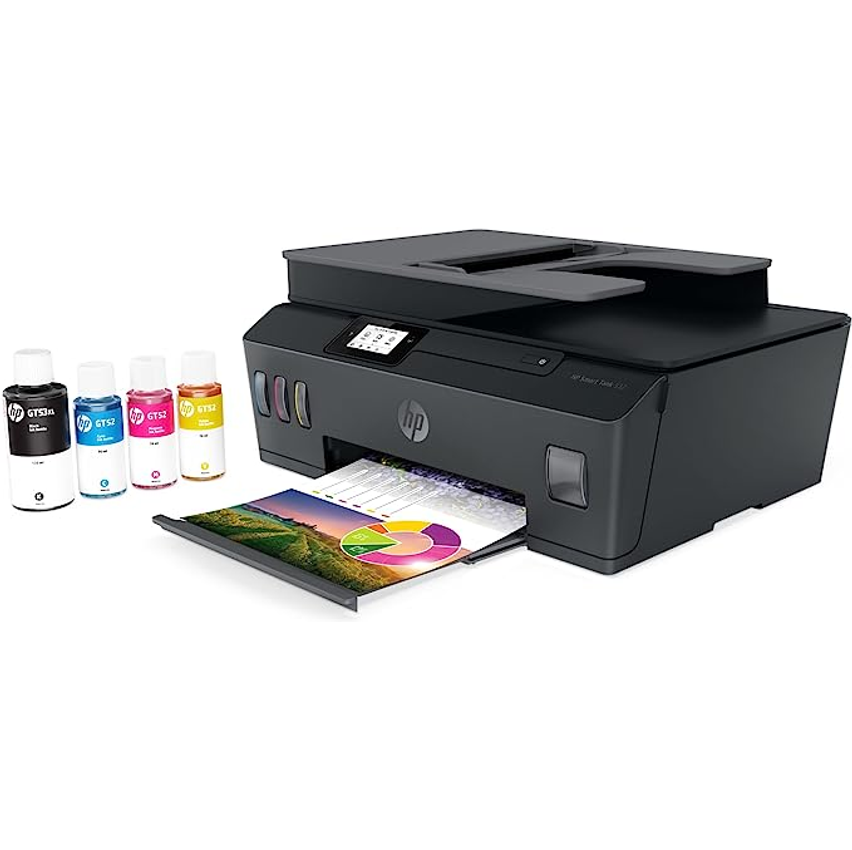 Impressora Hp Smart Tank 532 Colorida Usb Wi-fi Bluetooth Cor Preto 100-240