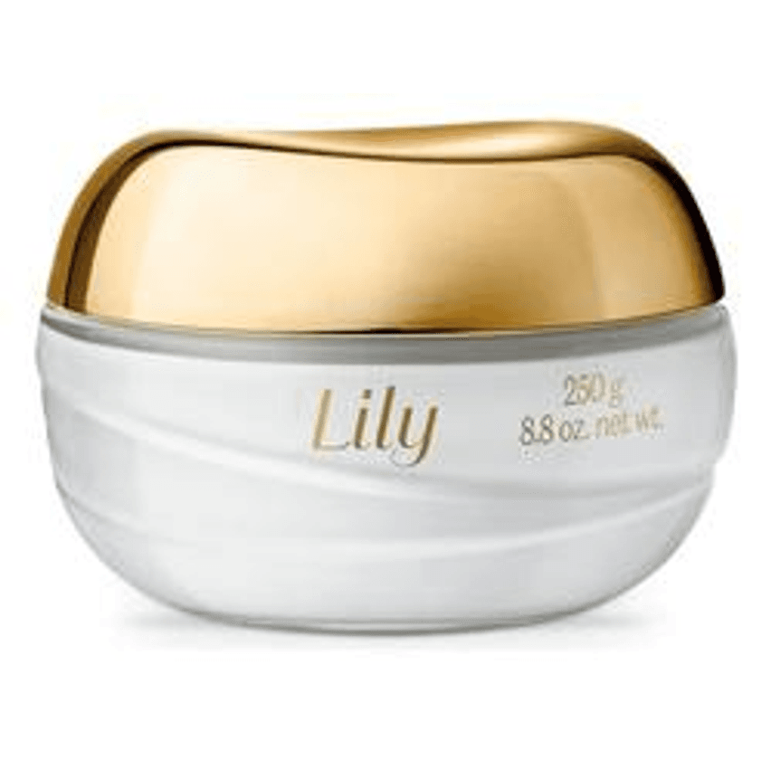 Creme Acetinado Hidratante Desodorante Corporal Lily 250g