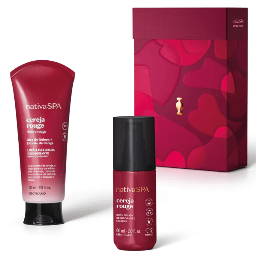 Namorados Nativa Spa Cereja Rouge (2 itens)