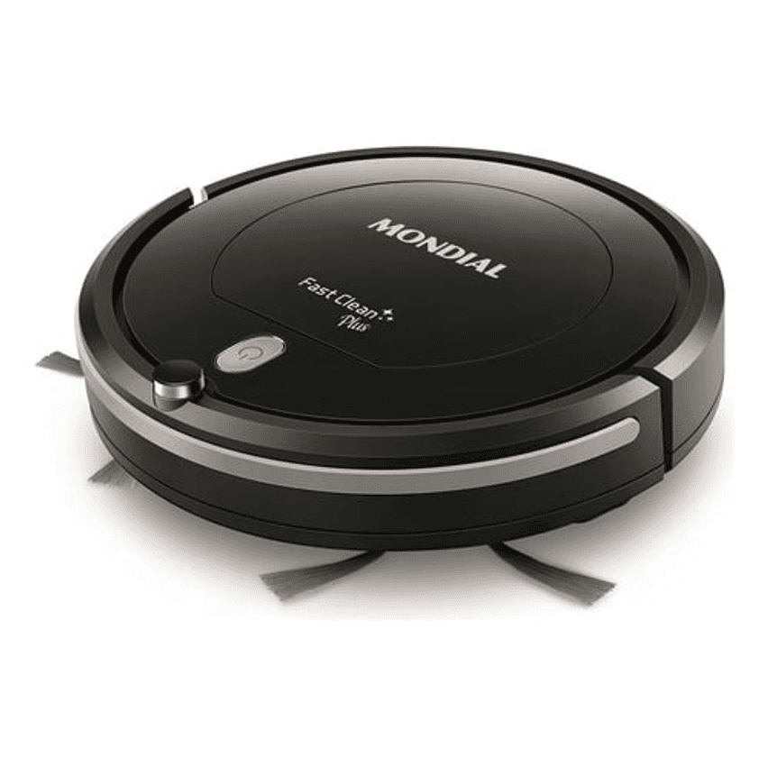Aspirador De Pó Robô Fast Clean Rb-03 Mondial Bivolt Cor Preto