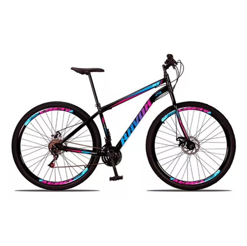 Bicicleta Aro 29 Aço Carbono 21 Velocidades Freios A Disco