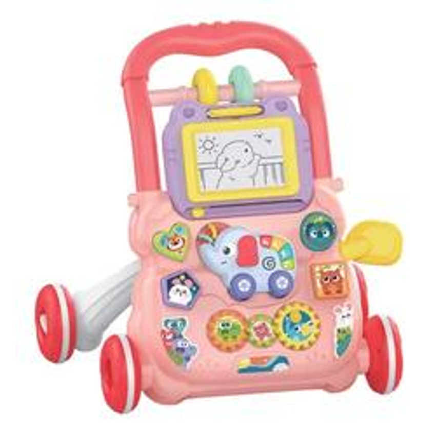 Andador Infantil Musical Empurrador Educativo Didático Bebê