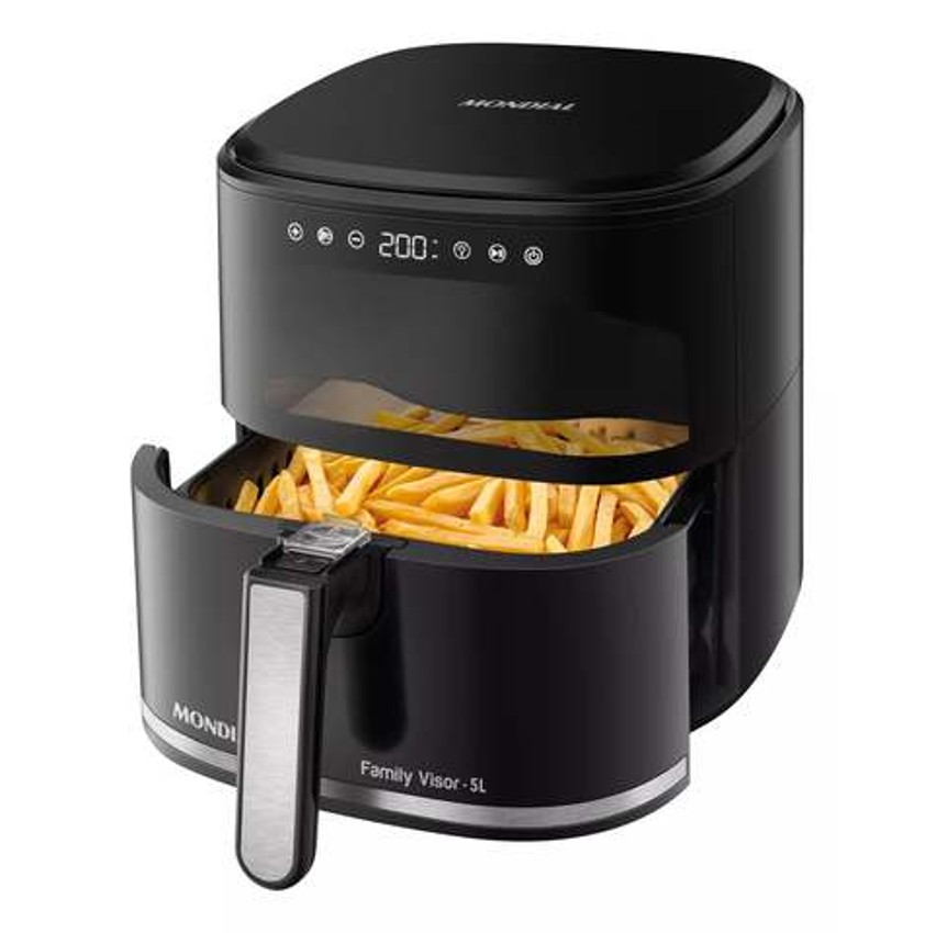 Fritadeira Sem Óleo Air Fryer Digital 5l Mondial Af-50-dv