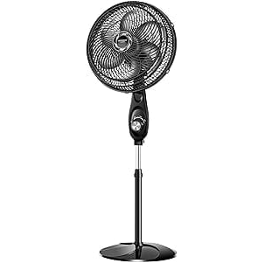 Ventilador de Coluna 30cm Turbo, Mondial, Preto/Prata, 60W 6 Pás VT-30C-NB