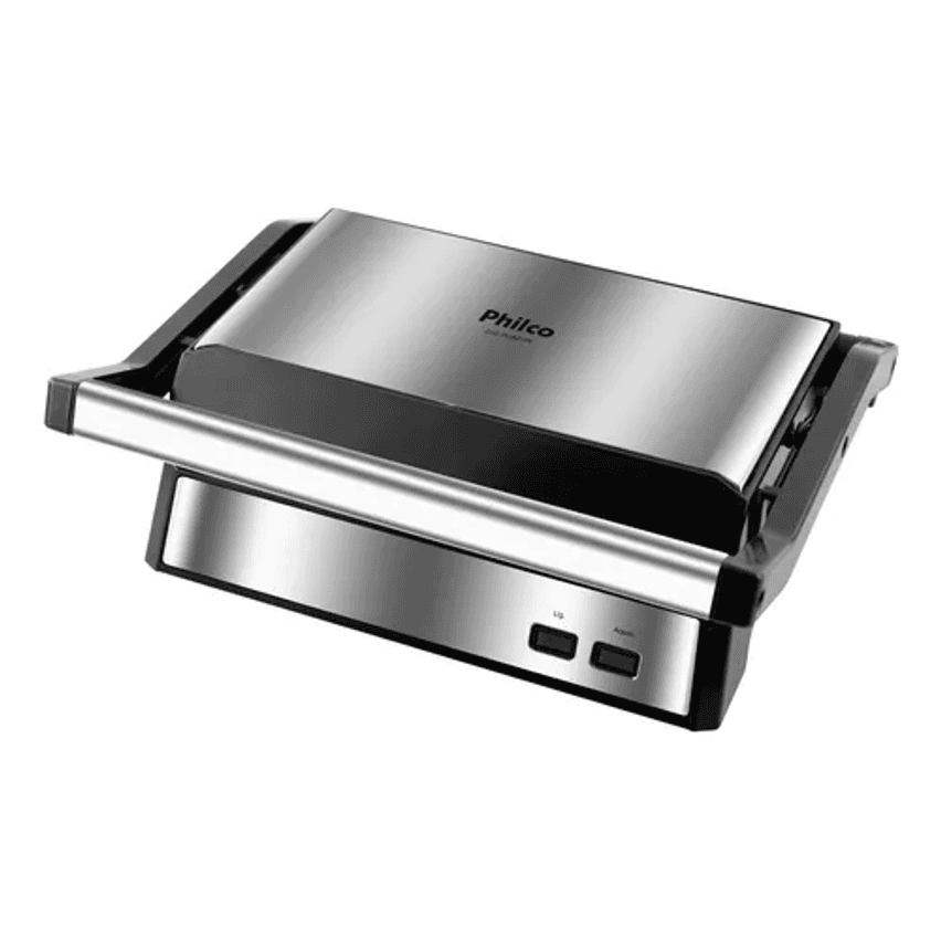 Grill E Sanduicheira Pgr21pi Maxx Clean 1000w Cinza Philco 220V