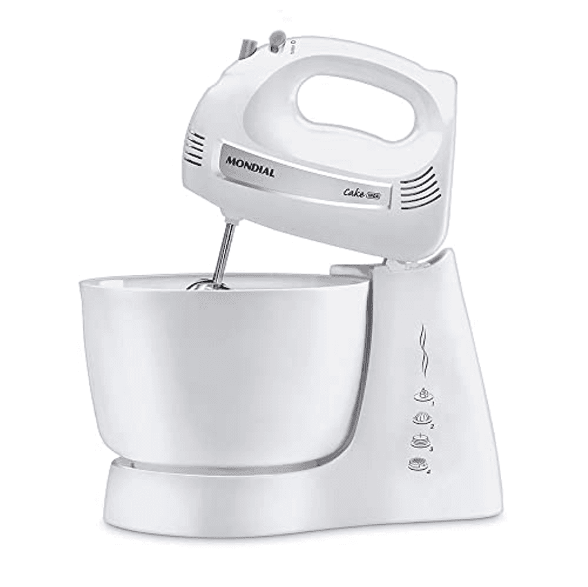 Batedeira Cake Premium, Mondial, Branco, 500W, 220V - B-50-W
