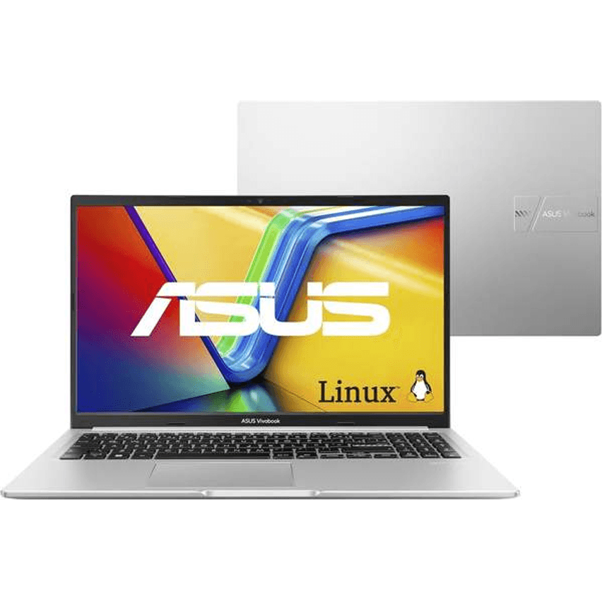 Notebook ASUS Vivobook 15, AMD RYZEN 7, 16 GB SSD, 512 GB, KeepOS, 15.6'' LED, Cool Silver - M1502YA-NJ495