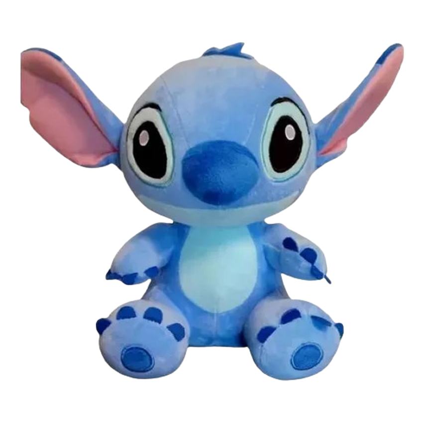 Boneco Pelúcia Criança Lilo E Stitch 20 Cm Disney Cor Azul