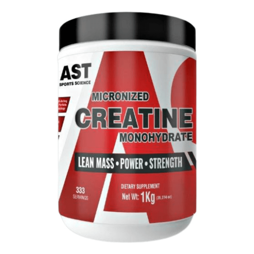 Creatina 1kg Ast Sports Monohidratada E Micronizada 100%pura Sabor Sem Sabor