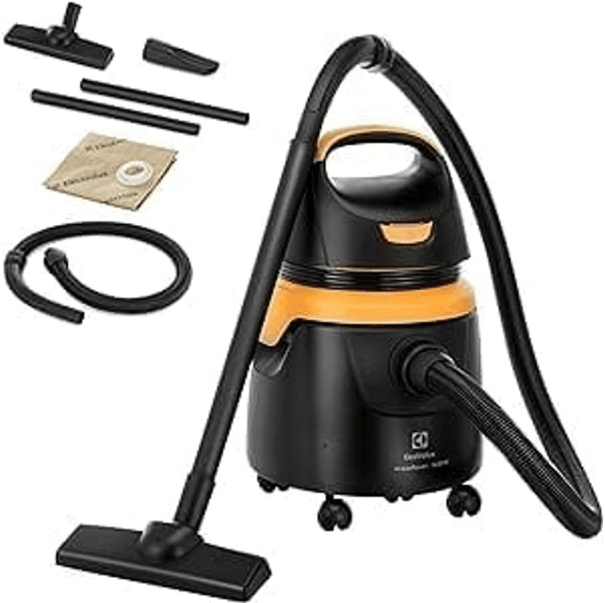 Aspirador de Pó e Água Electrolux 1400W 11L Acqua Power com Função Sopro Amarelo (AQP20)