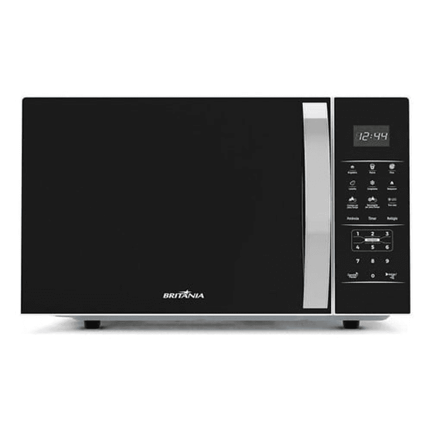 Micro-ondas Bmo28 Porta Espelhada 25l 1100w Britânia