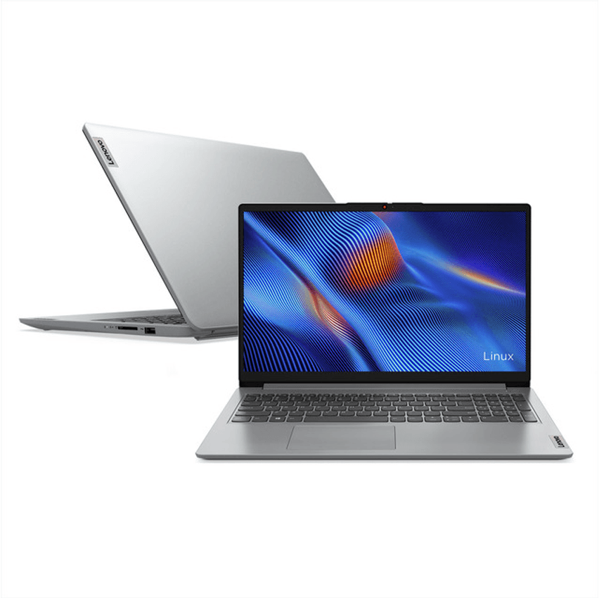 Notebook Lenovo Ideapad 1i Intel Core I3 1215u 4gb 256gb Linux 15,6  Hd 82vys00600