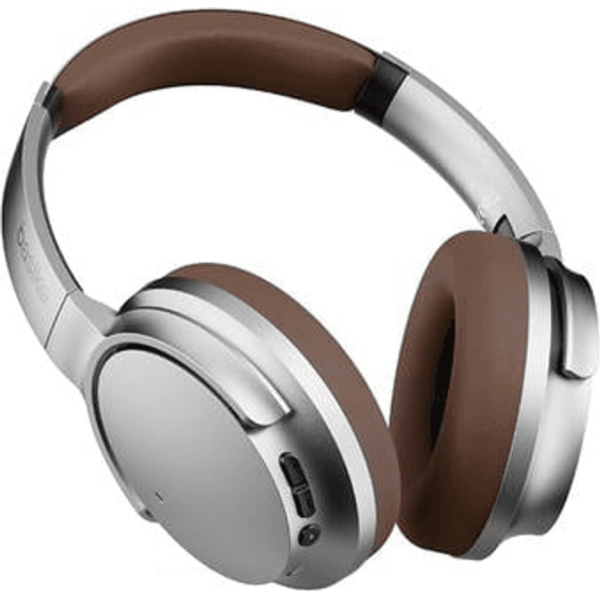 Basike Fone de Ouvido Bluetooth com ANC, 80h de Bateria, Alto-Falante de 40mm, Som HiFi, Design Dobrável, Bluetooth 5.4 para Multiuso, NB-1092 (Marrom)