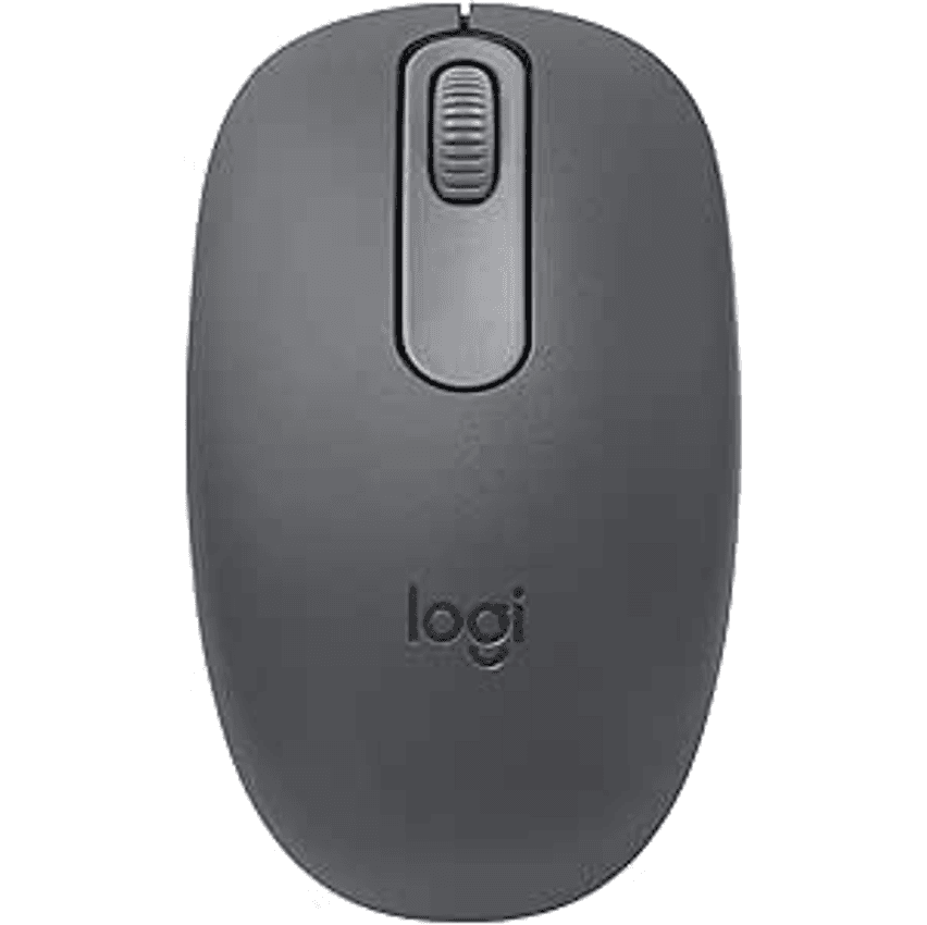 Mouse sem fio Logitech M196 com Conexão Bluetooth, Design Ambidestro Compacto, Rastreamento Preciso, Compatível com PC e Mac, Windows e macOS - Grafite