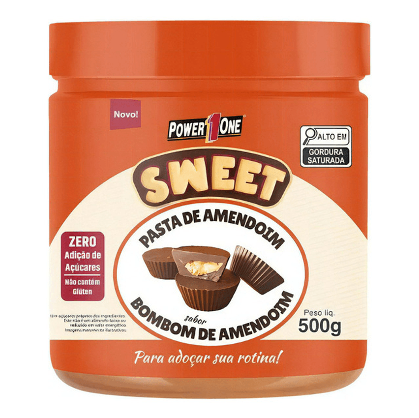 Pasta De Amendoim Bombom De Amendoim Sweet Sabores 500g