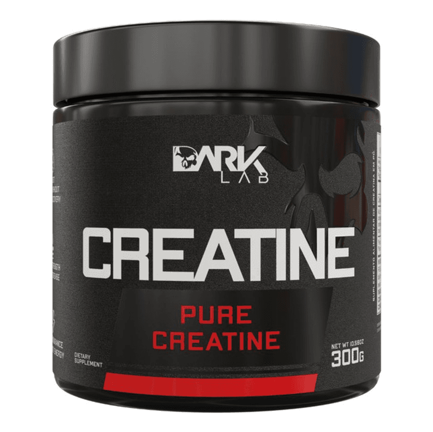 Creatina Monohidratada Em Pote 3000mg 100% Pura Dark Lab