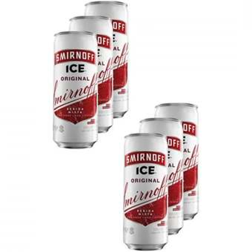 Vodka Smirnoff Ice Premium 269ml - 6 Unidades