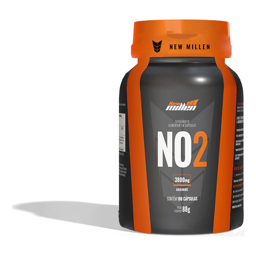 Arginina No2 Vaso Expand (100 Caps) - New Millen Sabor Sem Sabor