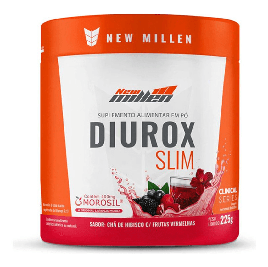 Suplemento New Millen Chás Definição Sabor Sem Sabor De 225g - Pó