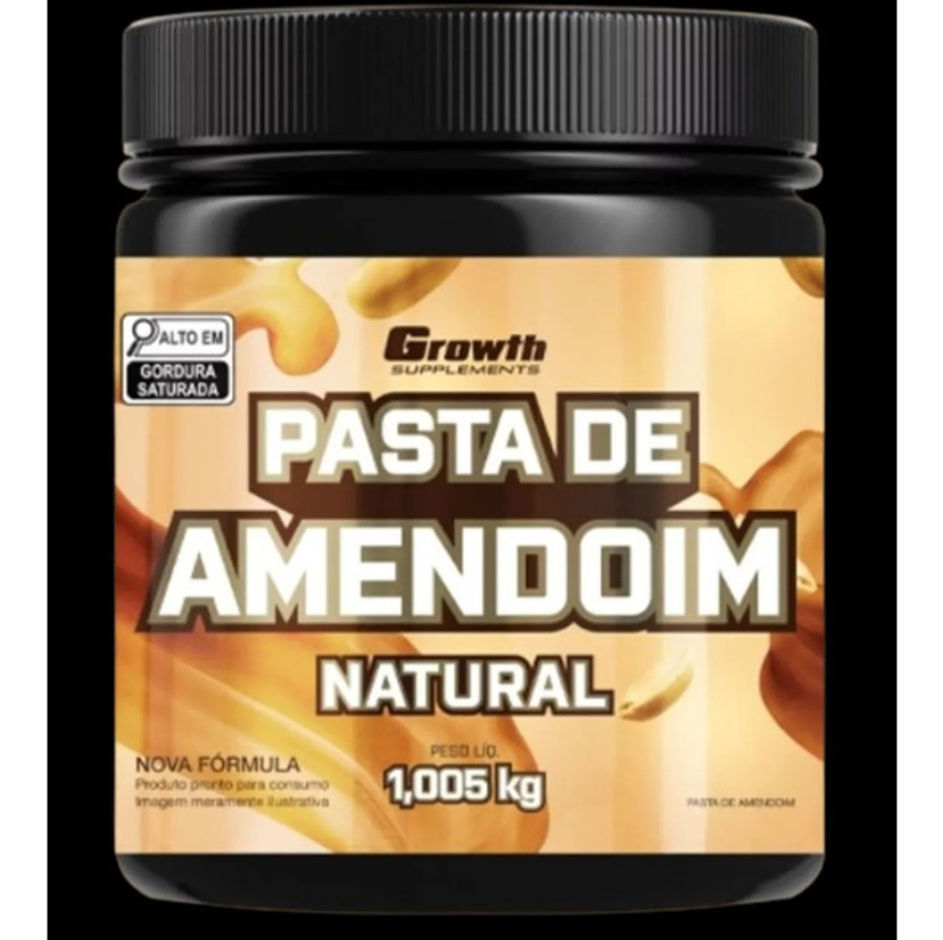 Pasta De Amendoim Integral Torrado 1kg Growth Supplements Amendoim