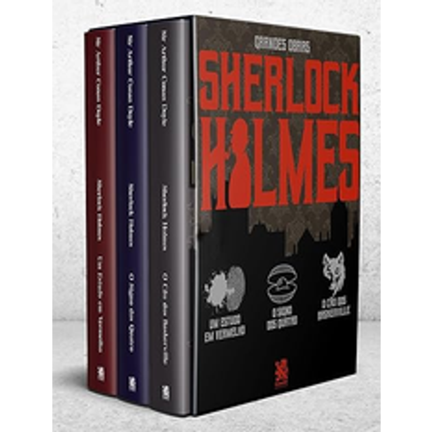 Grandes Obras Sherlock Holmes - Box com 3 Livros Capa comum – 27 outubro 2023