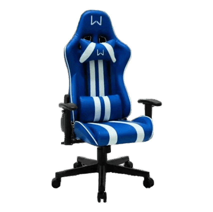 Cadeira Gamer Multi Warrior Sense Viper 130kg Couro Pu Azul