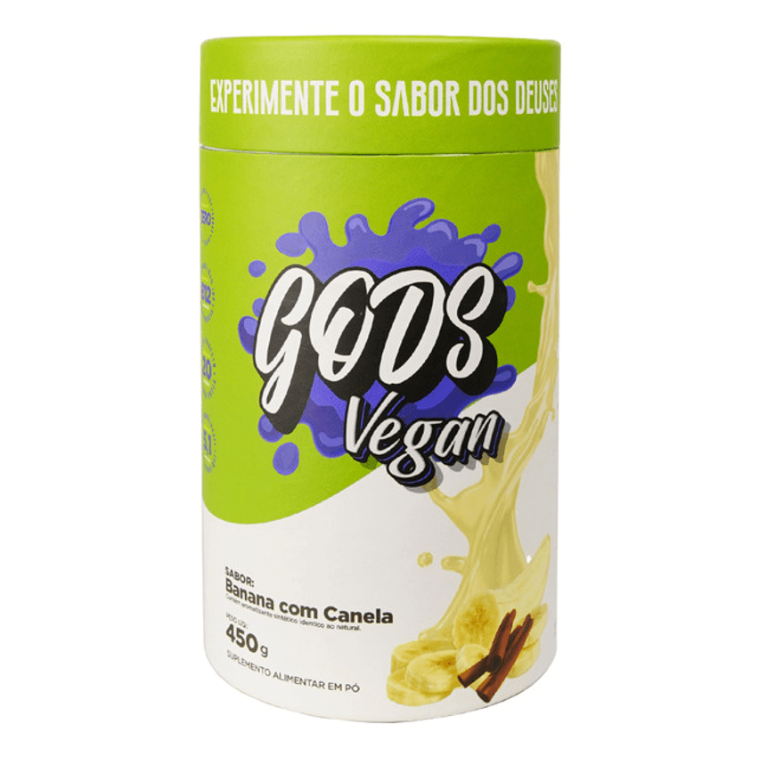Gods Vegan 450g - Canibal Banana Com Canela