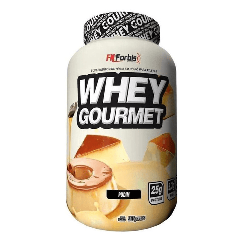 Suplemento En Pó Fn Forbis Proteínas Sabor Pudim X 907g