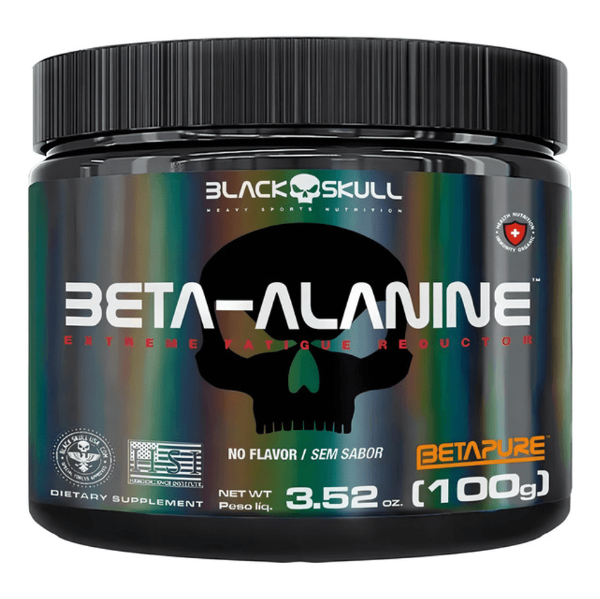 Beta Alanine Pote 100g - Black Skull