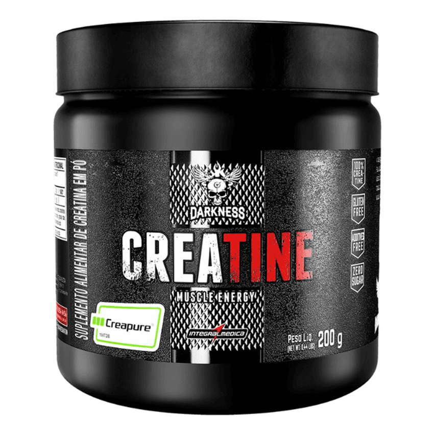 Creatina Creapure Darkness 200g - Integralmedica